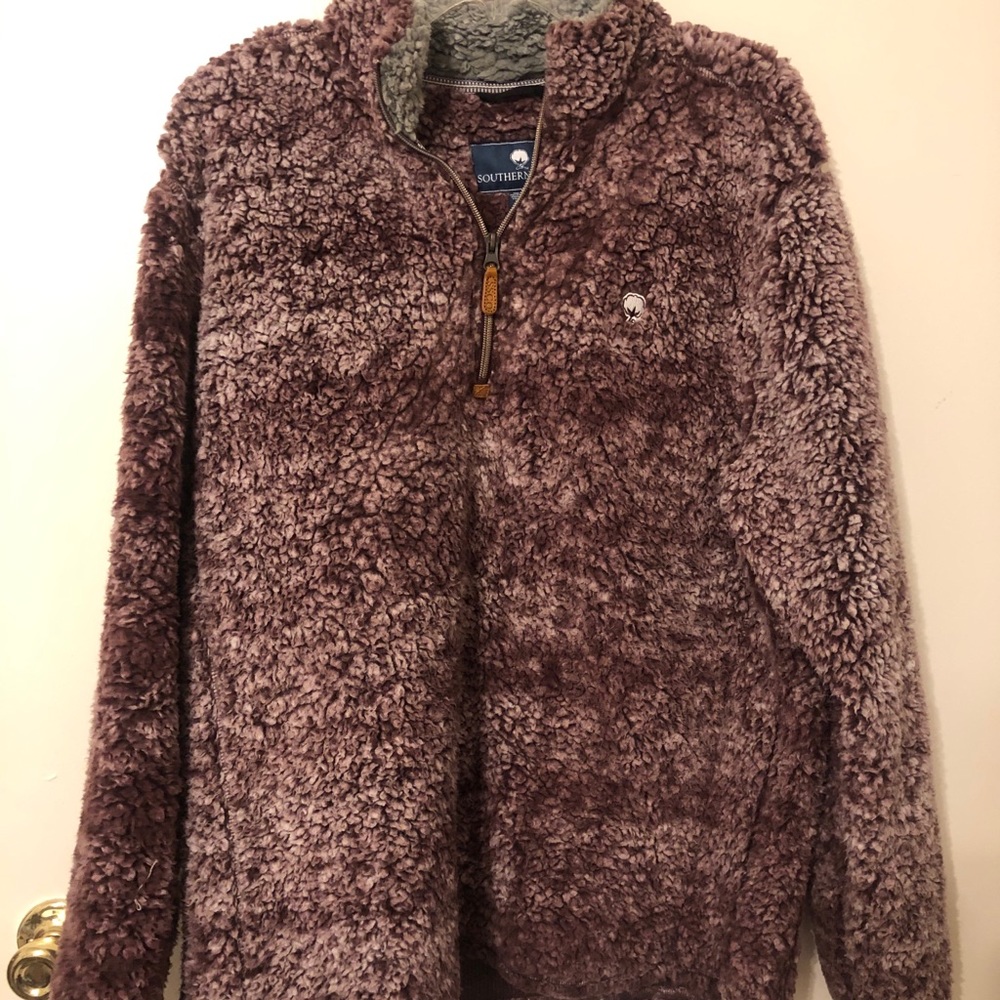 Southern Shirt Sherpa Pullover